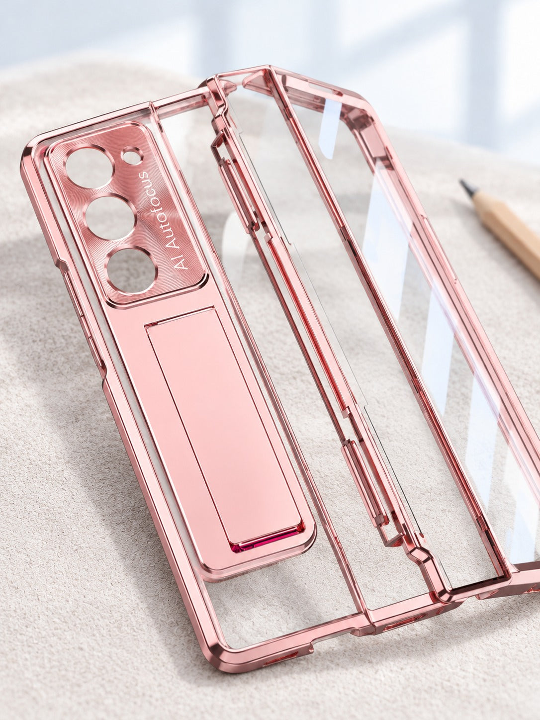 Samsung Galaxy Z Fold 6 Case with Pen Slot, Kickstand