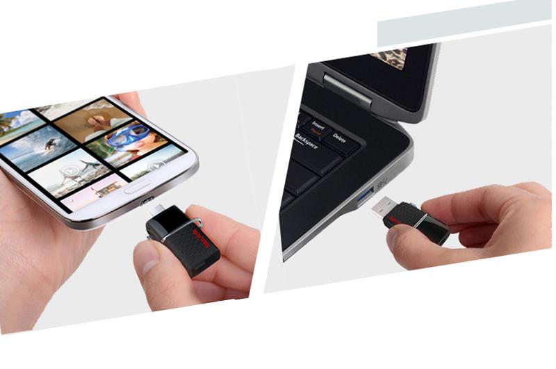SanDisk Ultra Dual OTG USB Drive for Android and PC