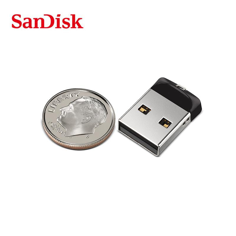 SanDisk CZ33 USB Flash Drive 32GB, Flush-Fit Storage