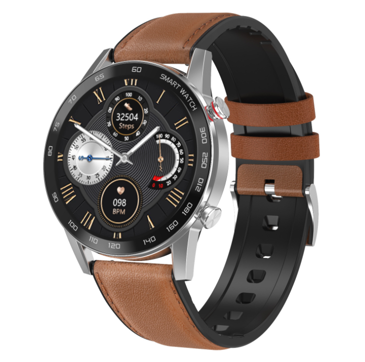ECG Smartwatch with Heart Check & IP68 Waterproof Design