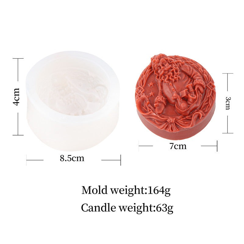 Christmas Candle Molds for Detailed Holiday Designs