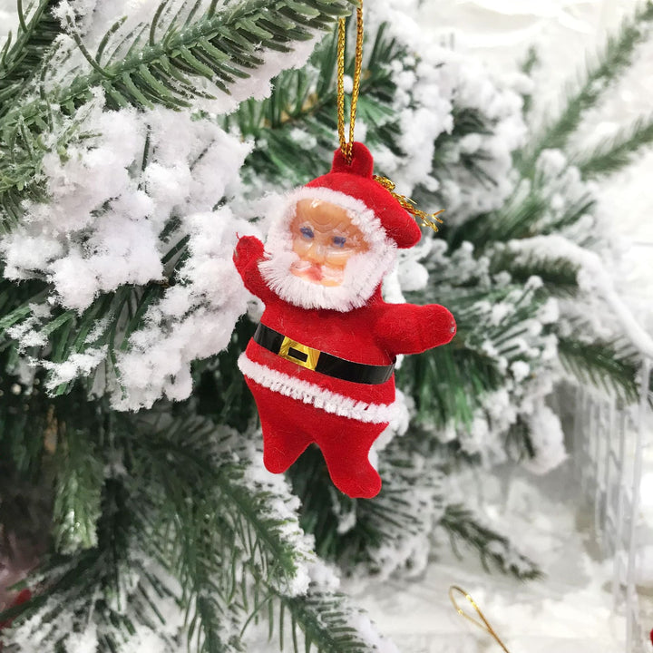 Santa Claus Christmas Ornaments – Sparkling Tree Decor