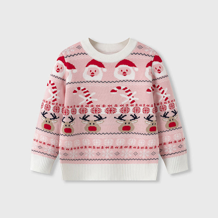 Santa Claus Baby Knitted Sweater For Cozy Holidays