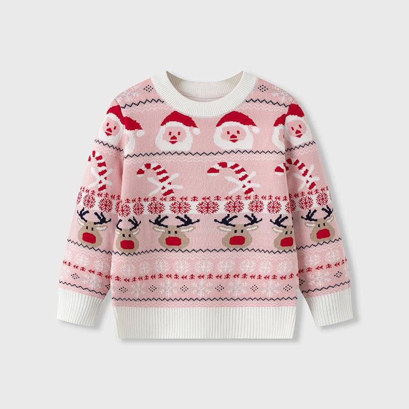 Santa Claus Baby Knitted Sweater For Cozy Holidays