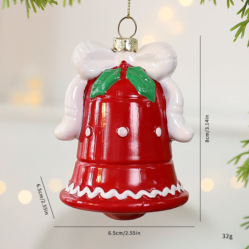 Santa Christmas Ornament for Classic Festive Tree Charm