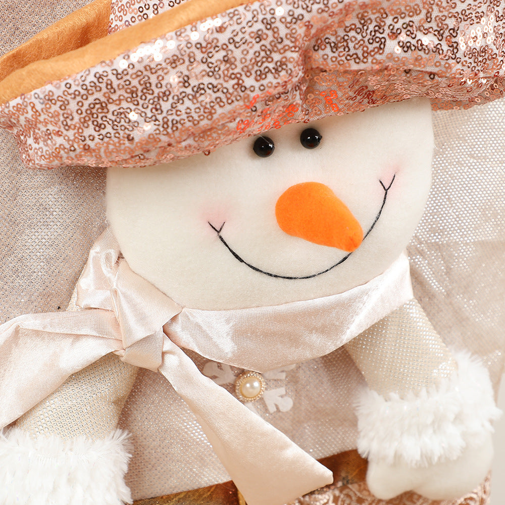 Santa Chair Covers for a Sparkling Christmas Table