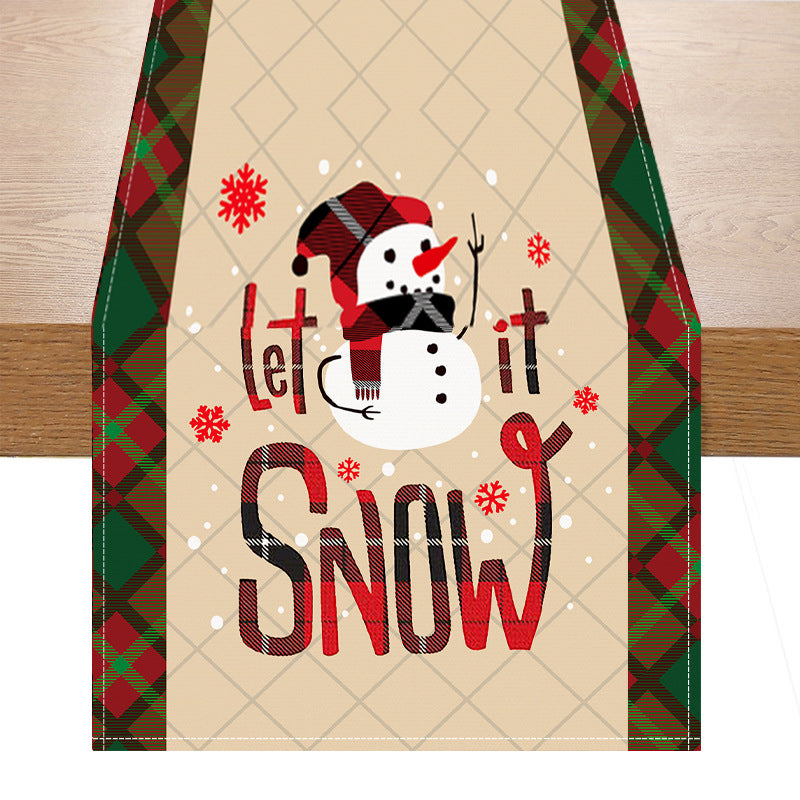 Christmas Table Runner for Festive Holiday Table Decor