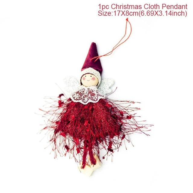 Santa Claus Doll Pendant Christmas Tree Ornament