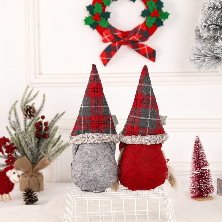 Long-Legged Christmas Elf Dolls Pair for Cozy Decor