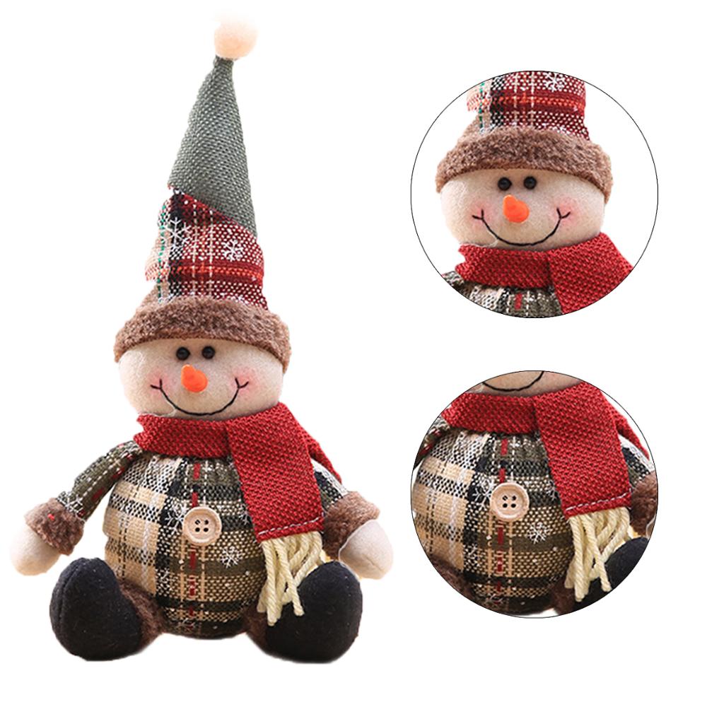 Plush Christmas Ornaments for Cozy Holiday Displays