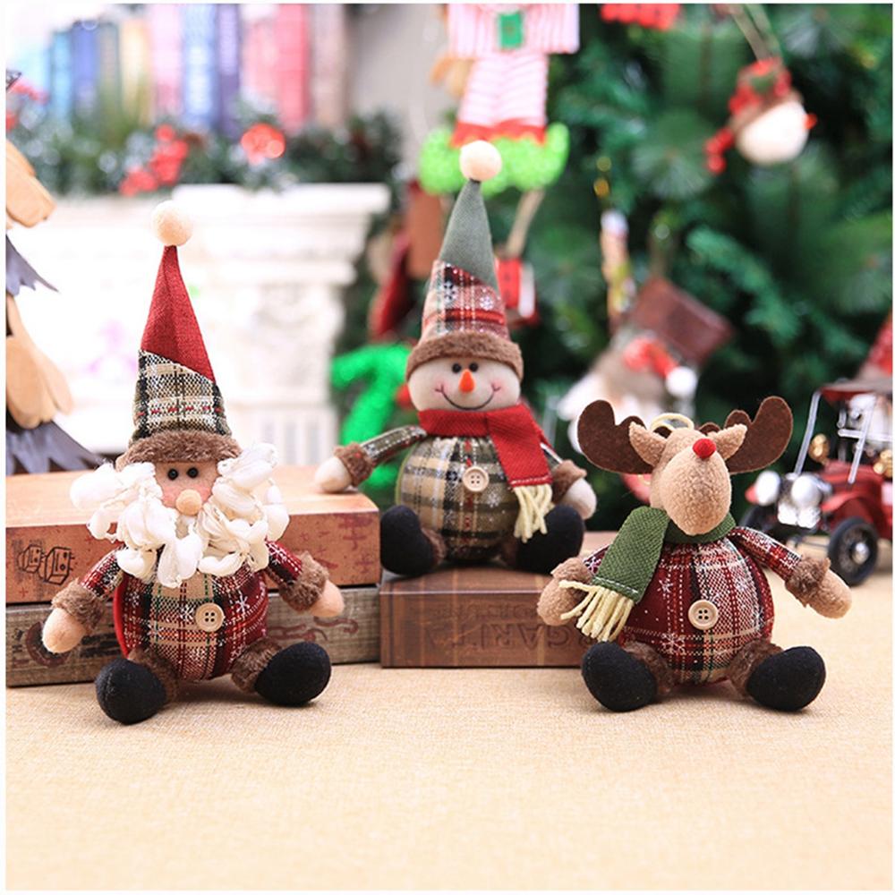 Plush Christmas Ornaments for Cozy Holiday Displays