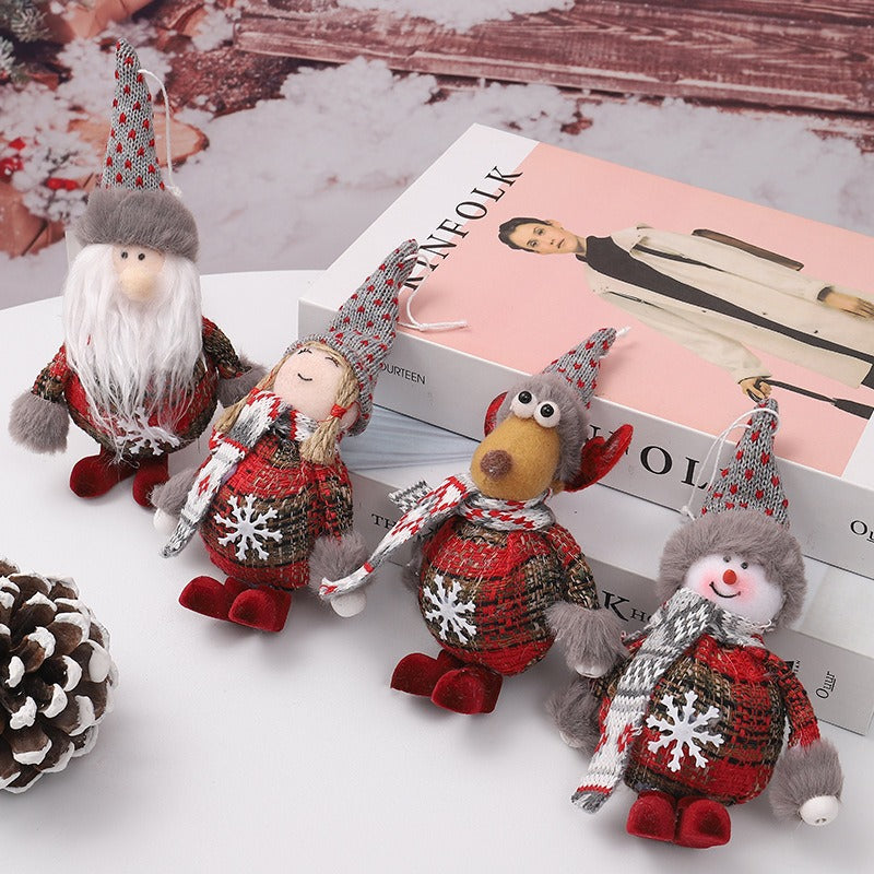 Santa Claus Christmas Tree Ornament Cozy Holiday Charm
