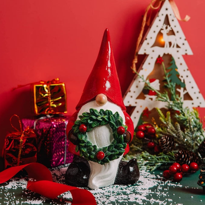 Christmas Gnome Ornament for Festive Tabletop Charm