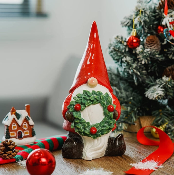 Christmas Gnome Ornament for Festive Tabletop Charm