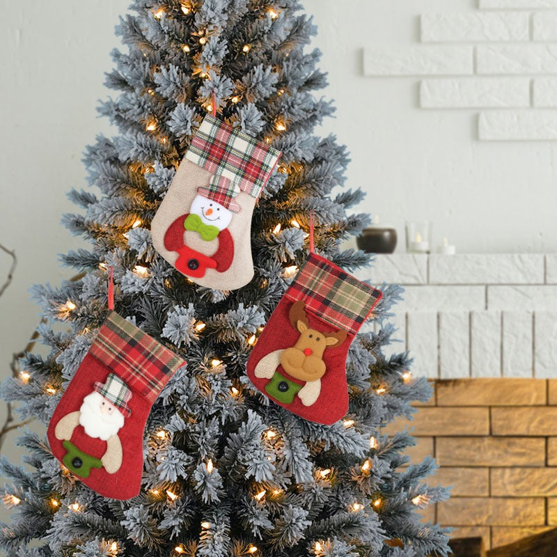 Christmas Tree Stockings for Festive Gift Displays