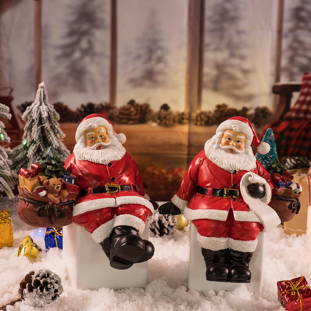 Santa Claus Table Decoration for Festive Christmas Cheer