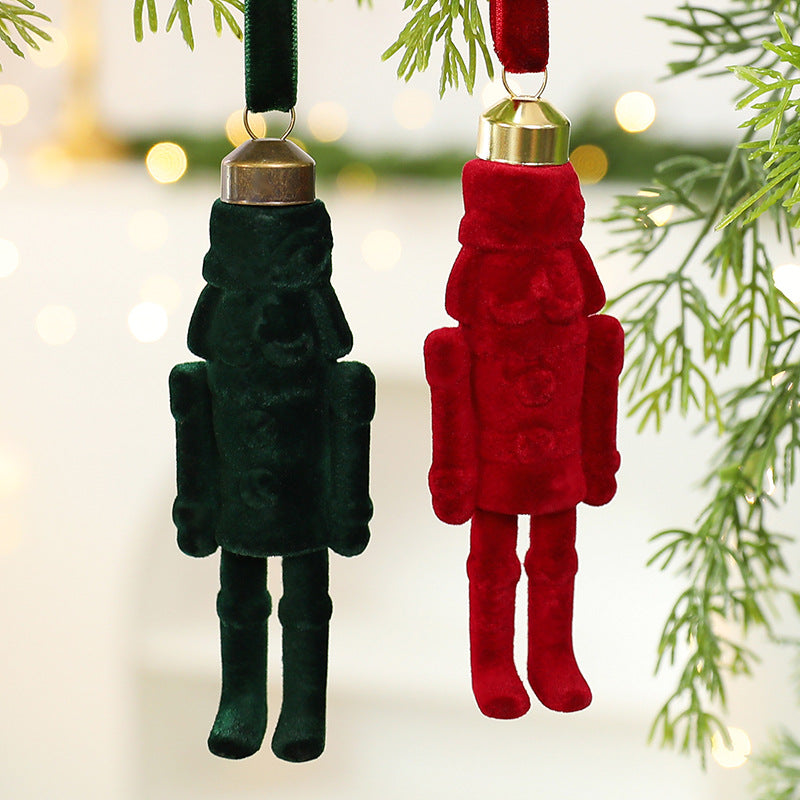 Velvet Nutcracker Ornaments for a Nostalgic Christmas Tree