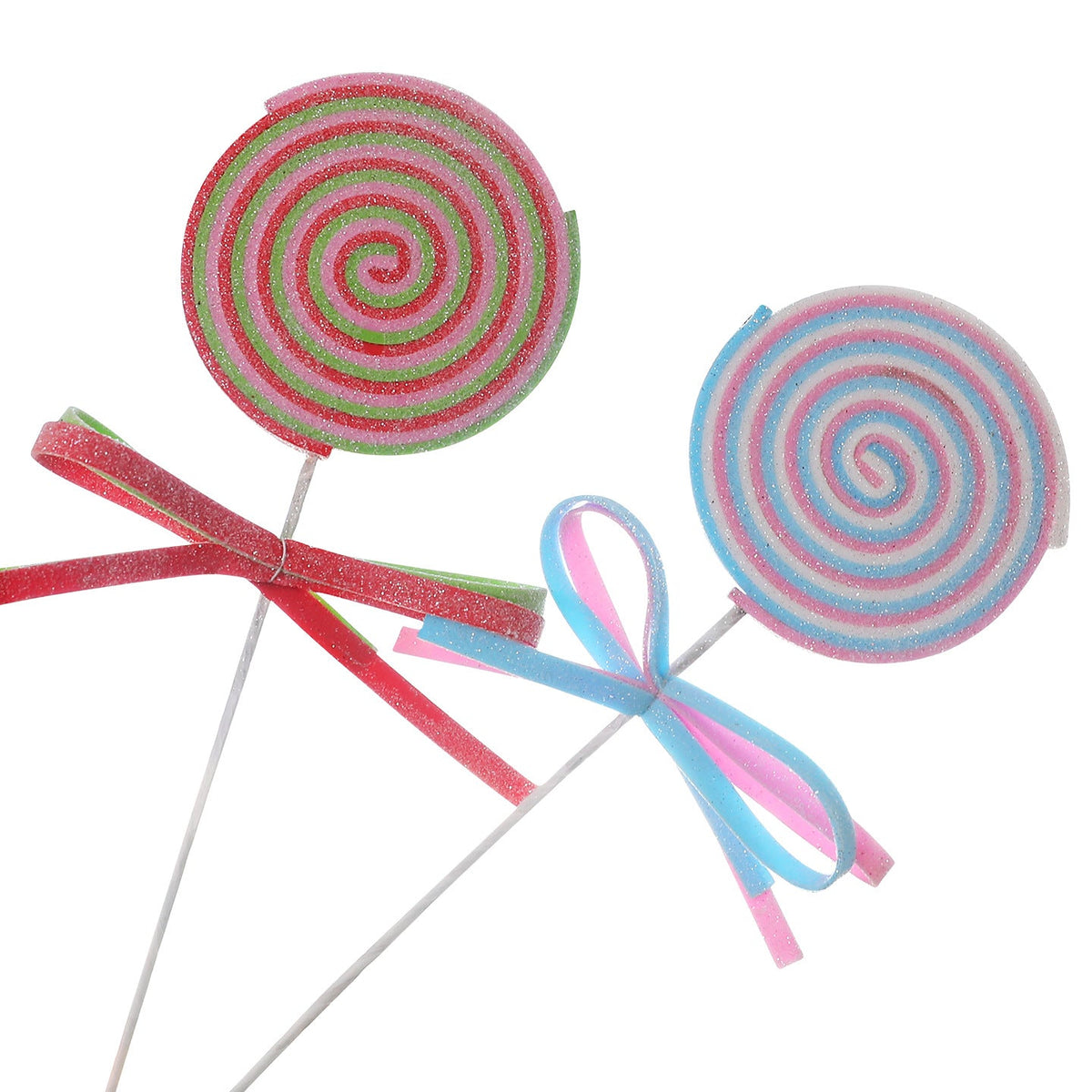 Christmas Lollipop Picks for Whimsical Tree Decoration