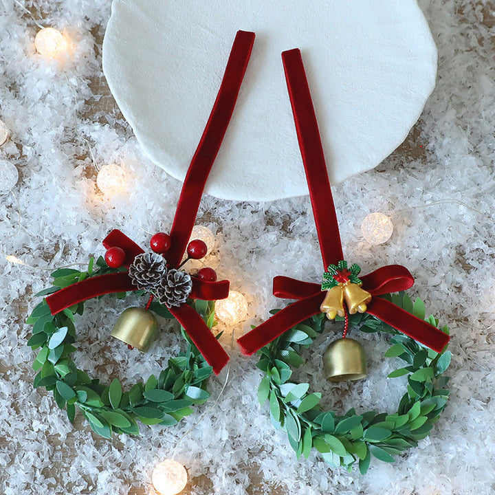 Christmas Wreath Ornaments for Festive Holiday Decor