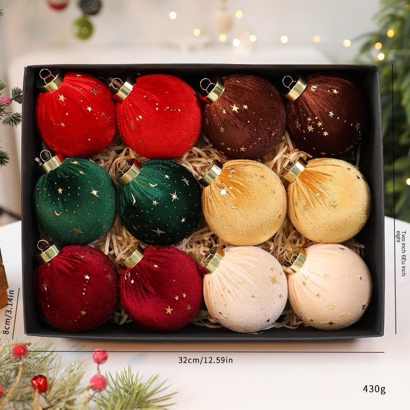 Velvet Christmas Ornaments for a Rich Festive Tree