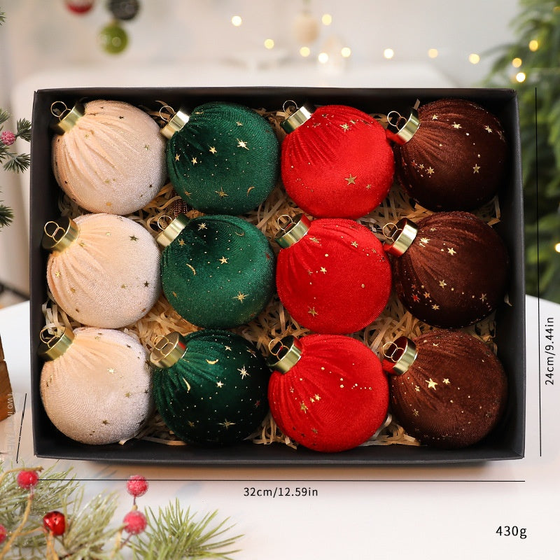 Velvet Christmas Ornaments for a Rich Festive Tree