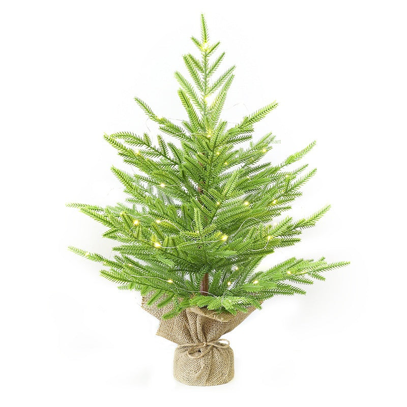 60cm PE Desktop Christmas Tree for Hotel & Retail Display