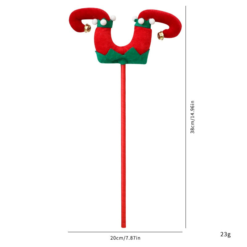 Grinch & Santa Leg Christmas Tree Picks Set of 2
