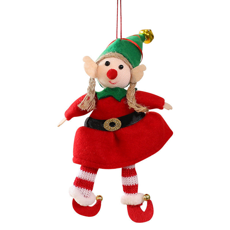 Elf Christmas Tree Ornaments for Whimsical Holiday Decor