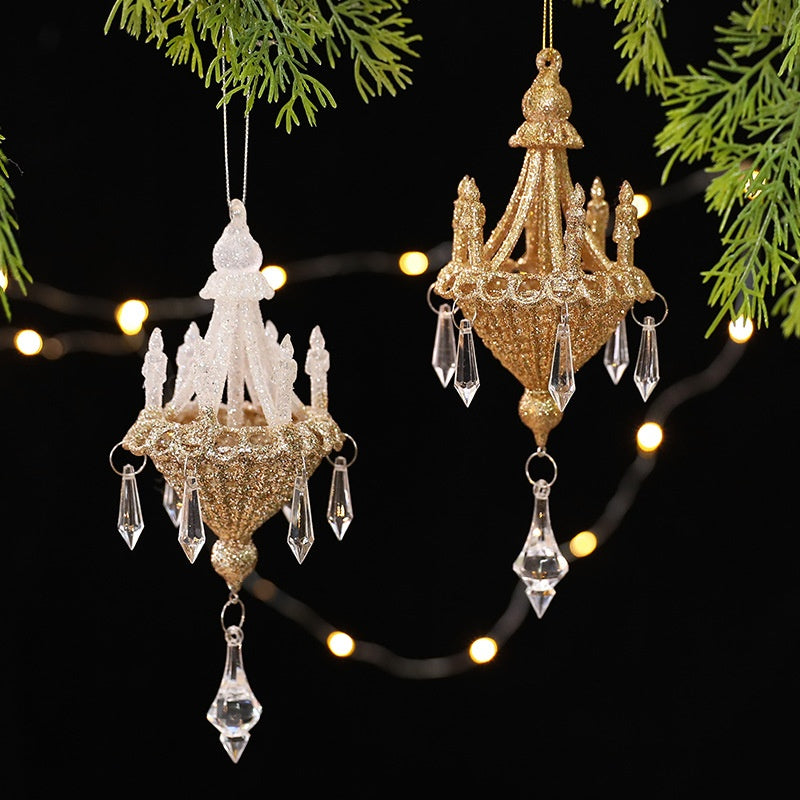 Crystal Christmas Tree Ornament for High-End Luxe Sparkle