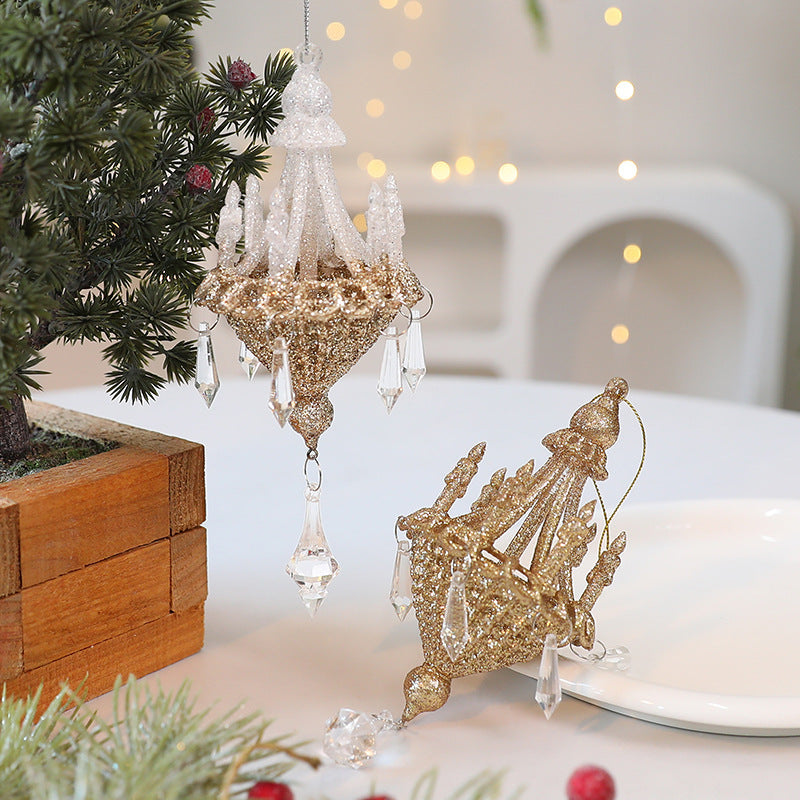 Crystal Christmas Tree Ornament for High-End Luxe Sparkle
