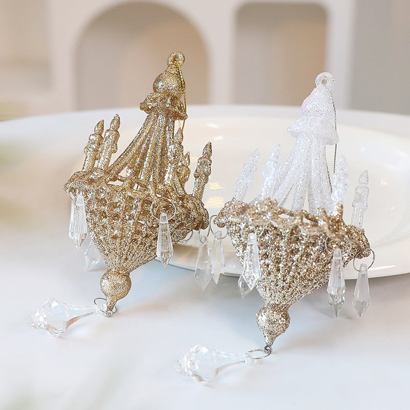 Crystal Christmas Tree Ornament for High-End Luxe Sparkle