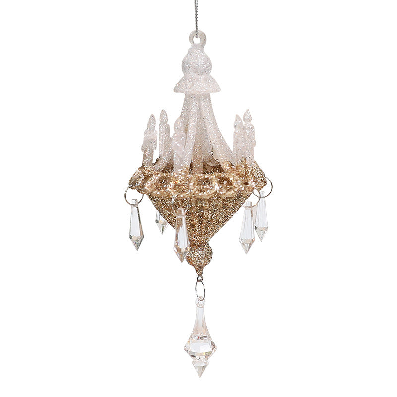 Crystal Christmas Tree Ornament for High-End Luxe Sparkle