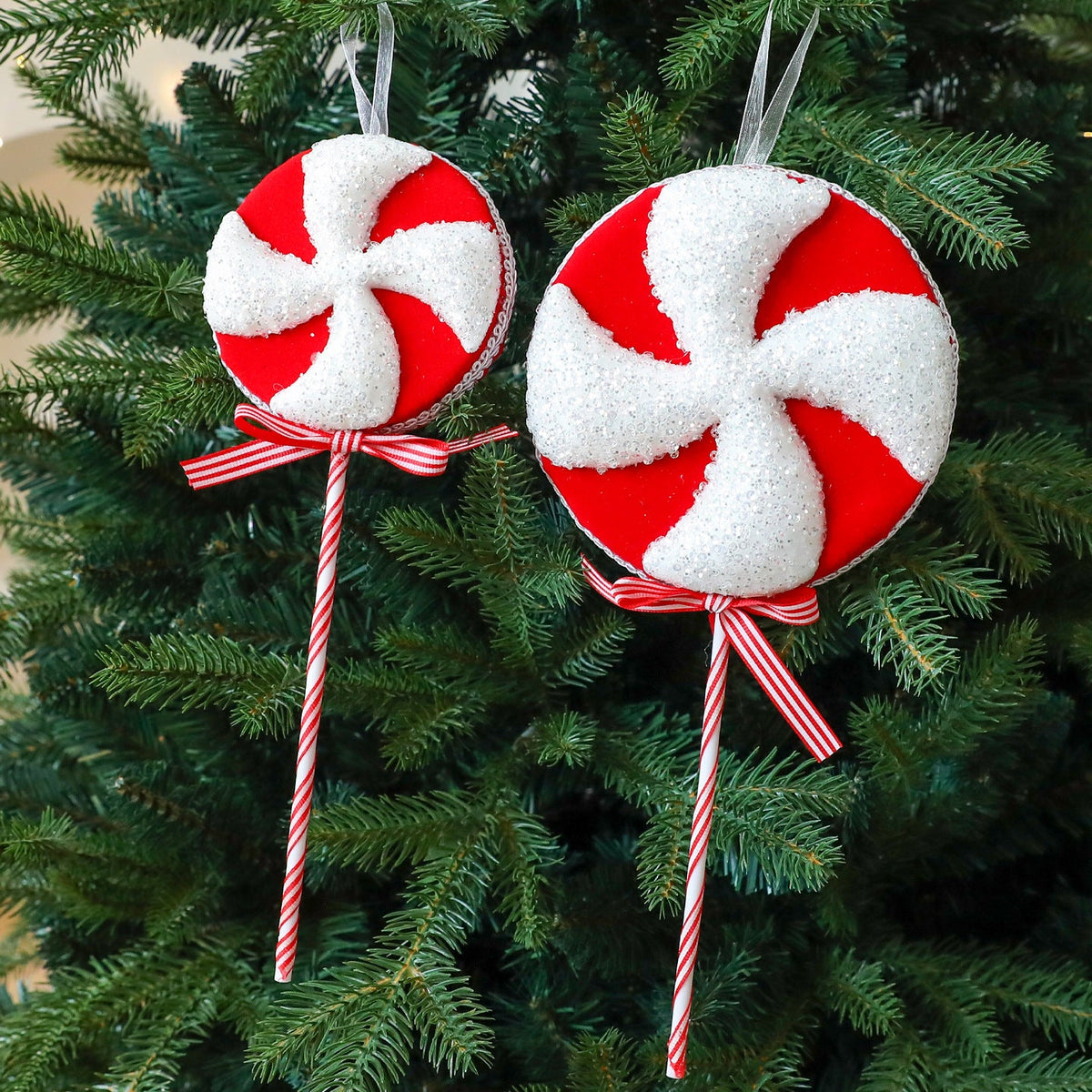 Candy Cane Christmas Tree Ornaments for Cheerful Decor