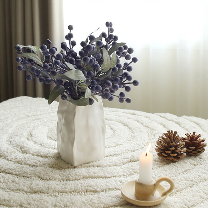 Artificial Berry Branches for Rustic Christmas Decor