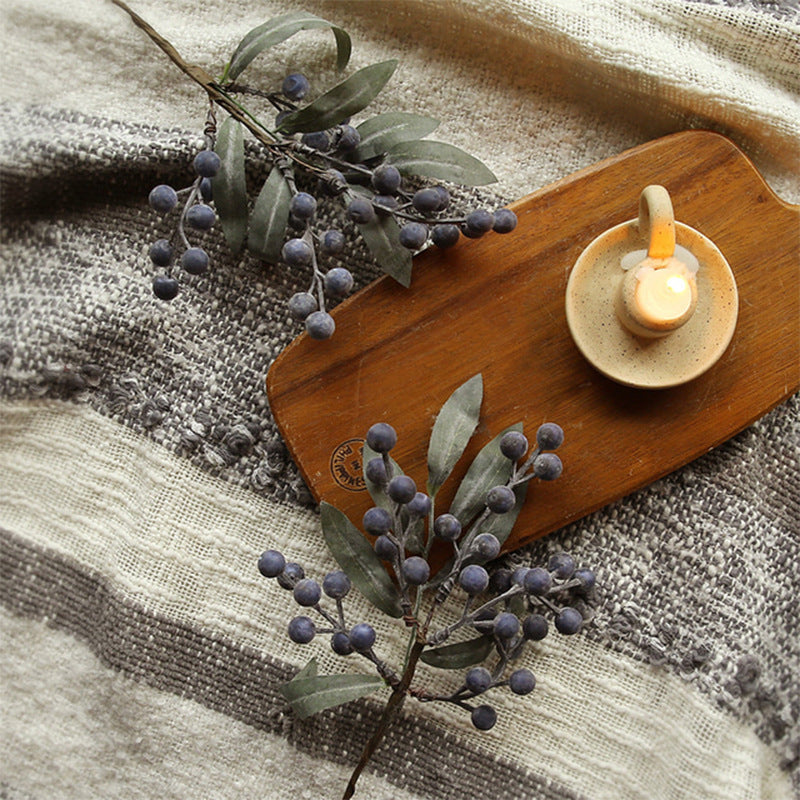 Artificial Berry Branches for Rustic Christmas Decor