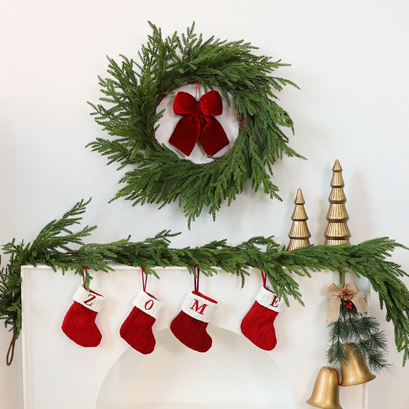 Artificial Pine Garland Vine for Christmas Decorating