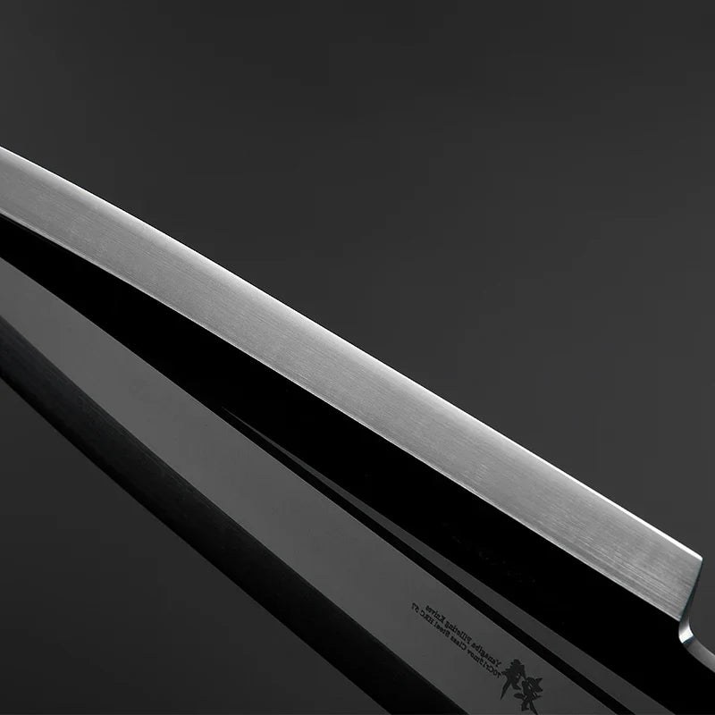 Hand-Sanded Yanagiba Sashimi Knife for Thin Fish Cuts