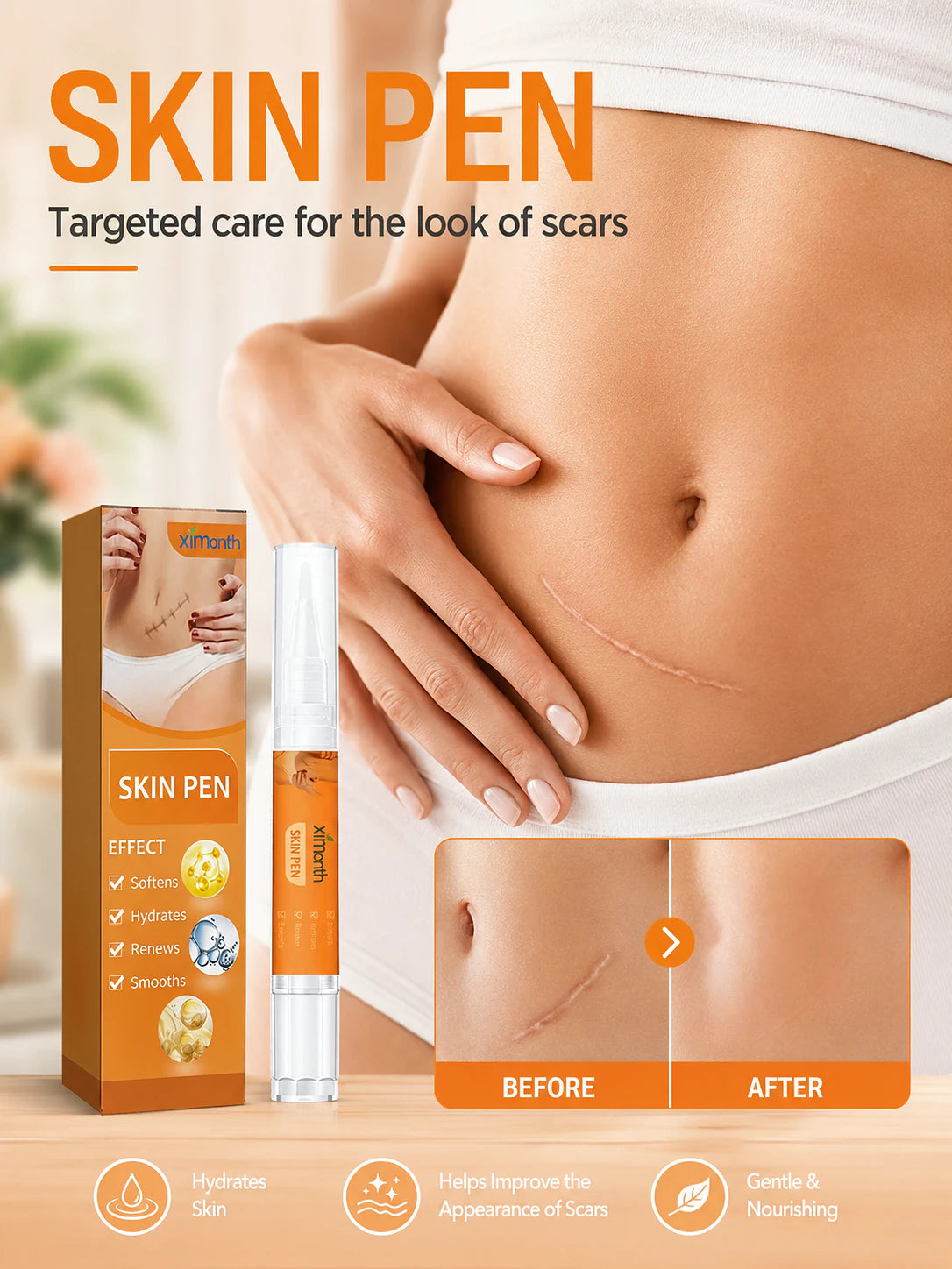 Scar Repair Pen — Weaken Stretch Marks & Pregnancy Scars