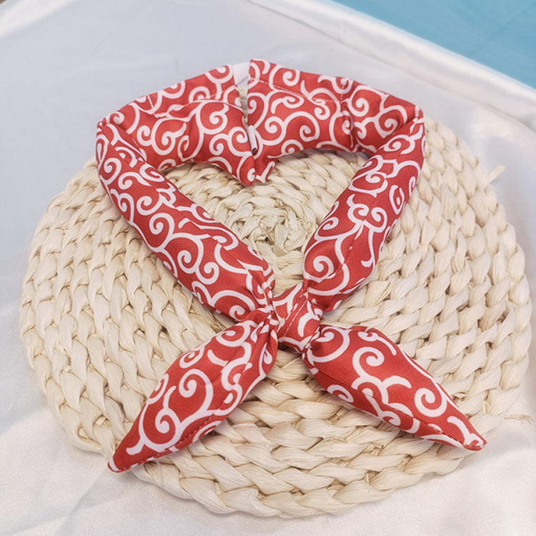 Pet Tie-On Scarf for Dogs & Cats, Photo-Ready Style