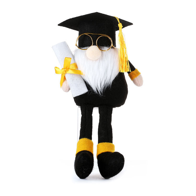 Graduation Mascot Plush Dolls for School Display Decor