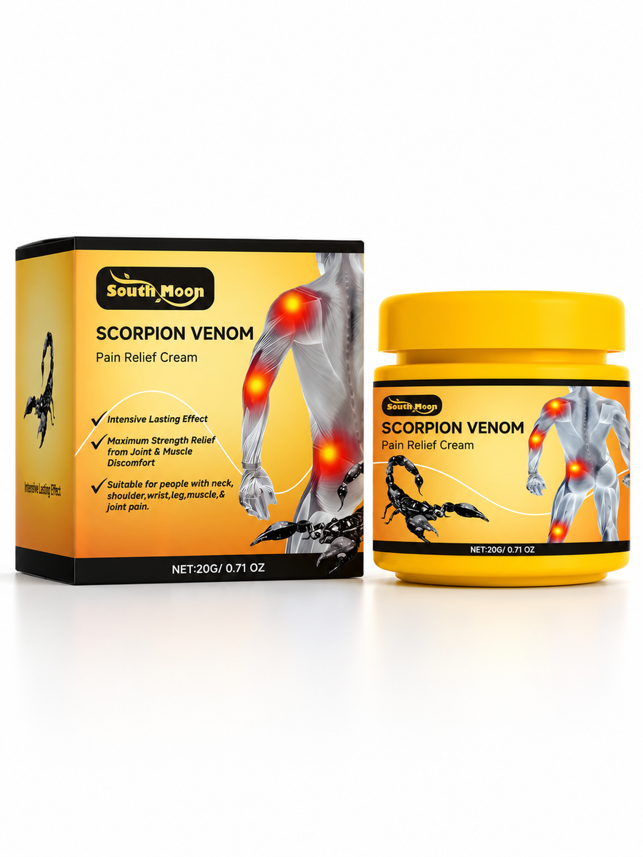 Scorpion Venom Pain Relief Cream — Maximum Strength Joint