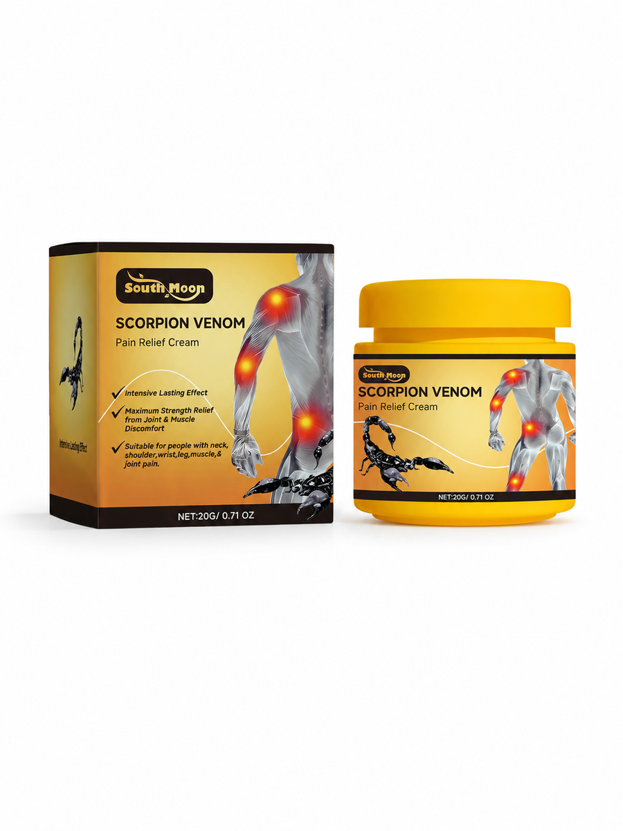 Scorpion Venom Pain Relief Cream — Maximum Strength Joint