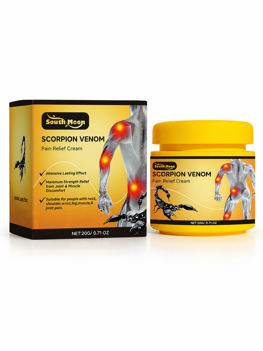 Scorpion Venom Pain Relief Cream — Maximum Strength Joint