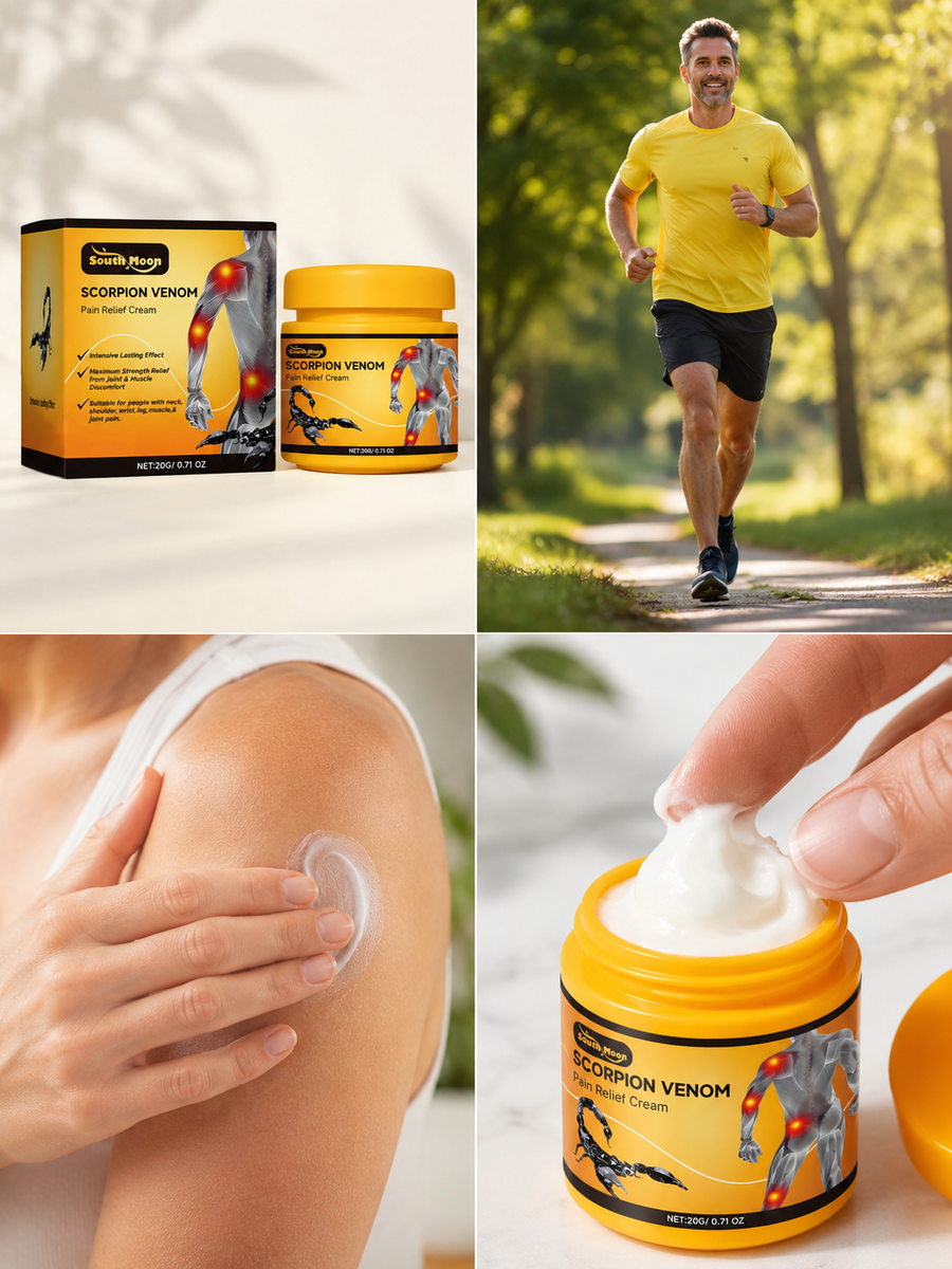 Scorpion Venom Pain Relief Cream — Maximum Strength Joint
