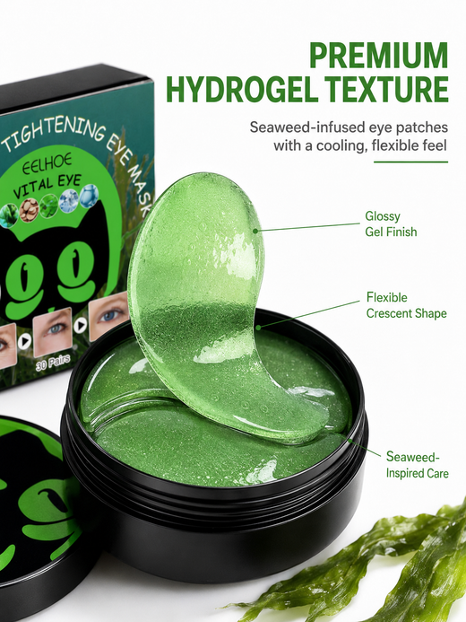 Seaweed Firming Eye Mask — Reduce Fine Lines & Dark Circles