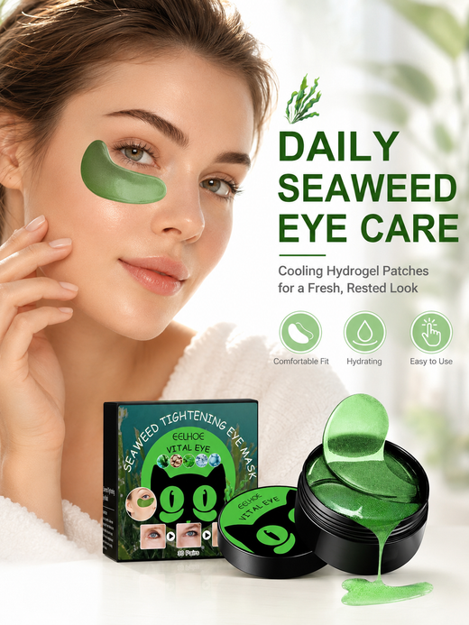 Seaweed Firming Eye Mask — Reduce Fine Lines & Dark Circles