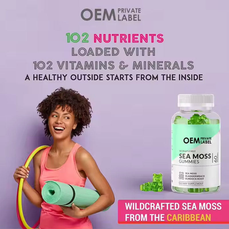Sea Moss Vitamin Gummies: 102 Nutrients in One Chew