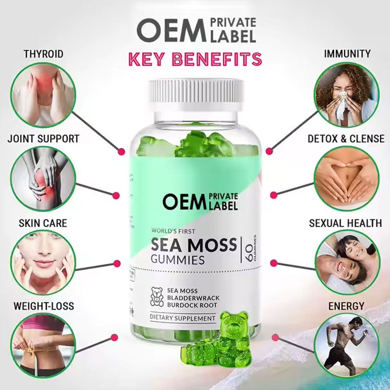 Sea Moss Vitamin Gummies: 102 Nutrients in One Chew