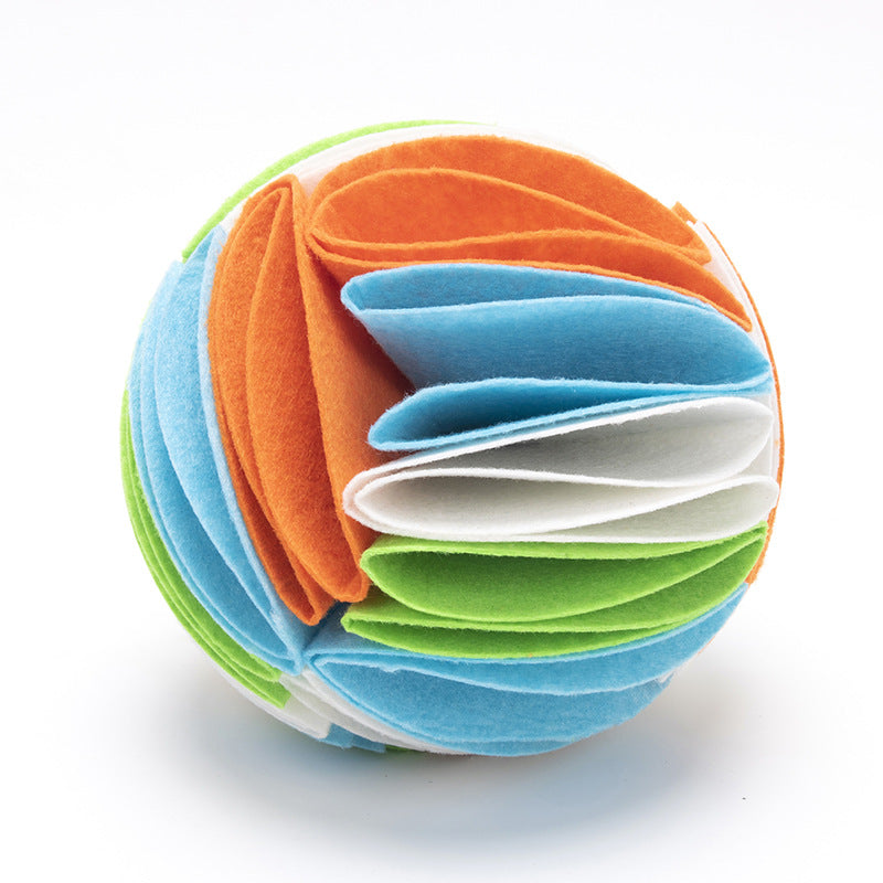 Sniff Ball Dog Toy – Enrichment Treat Search Game