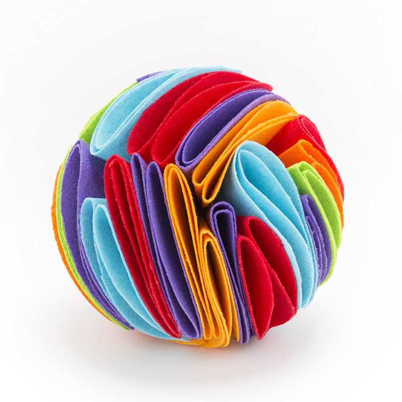 Sniff Ball Dog Toy – Enrichment Treat Search Game